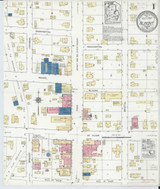 Almont Michigan 1921 - Fire Insurance Index - Old Map Reprint