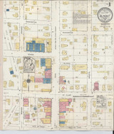 Almont Michigan 1929 - Fire Insurance Index - Old Map Reprint