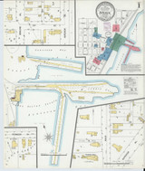 Baraga Michigan 1902 - Fire Insurance Index - Old Map Reprint