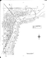 Bay City Michigan 1962 V2 - Fire Insurance Index - Old Map Reprint