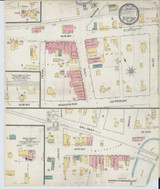 Blissfield Michigan 1893 - Fire Insurance Index - Old Map Reprint