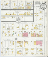 Cass City Michigan 1900 - Fire Insurance Index - Old Map Reprint
