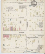 Cassopolis Michigan 1884 - Fire Insurance Index - Old Map Reprint