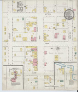 Centreville Michigan 1892 - Fire Insurance Index - Old Map Reprint