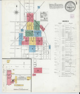 Charlotte Michigan 1904 - Fire Insurance Index - Old Map Reprint