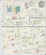 Coldwater Michigan 1891 - Fire Insurance Index - Old Map Reprint