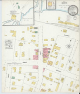 Concord Michigan 1900 - Fire Insurance Index - Old Map Reprint