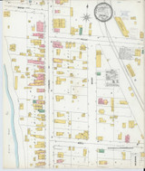 Croswell Michigan 1900 - Fire Insurance Index - Old Map Reprint