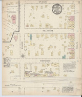 Decatur Michigan 1884 - Fire Insurance Index - Old Map Reprint