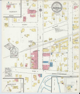 Deerfield Michigan 1916 - Fire Insurance Index - Old Map Reprint