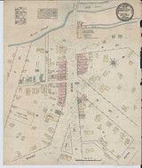 Dexter Michigan 1884 - Fire Insurance Index - Old Map Reprint