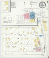 Edmore Michigan 1910 - Fire Insurance Index - Old Map Reprint