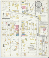 Elkton Michigan 1909 - Fire Insurance Index - Old Map Reprint
