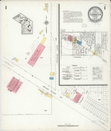 Farmington Michigan 1926 - Fire Insurance Index - Old Map Reprint