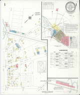 Flat Rock Michigan 1941 - Fire Insurance Index - Old Map Reprint