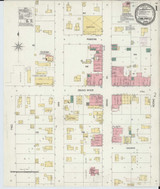 Fowlerville Michigan 1901 - Fire Insurance Index - Old Map Reprint