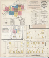 Fremont Michigan 1949 - Fire Insurance Index - Old Map Reprint