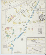 Galesburg Michigan 1892 - Fire Insurance Index - Old Map Reprint