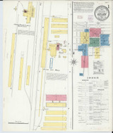 Gaylord Michigan 1907 - Fire Insurance Index - Old Map Reprint