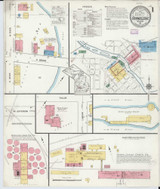 Grand Ledge Michigan 1916 - Fire Insurance Index - Old Map Reprint