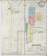 Grayling Michigan 1894 - Fire Insurance Index - Old Map Reprint