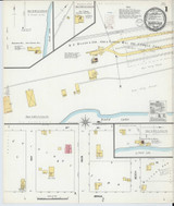 Harrison Michigan 1900 - Fire Insurance Index - Old Map Reprint