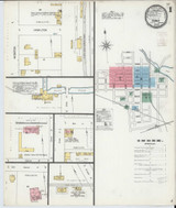 Homer Michigan 1899 - Fire Insurance Index - Old Map Reprint