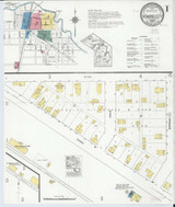 Howard City Michigan 1921 - Fire Insurance Index - Old Map Reprint