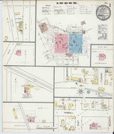 Howell Michigan 1892 - Fire Insurance Index - Old Map Reprint