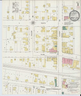 Imlay City Michigan 1895 - Fire Insurance Index - Old Map Reprint