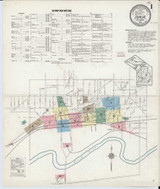 Ionia Michigan 1914 - Fire Insurance Index - Old Map Reprint