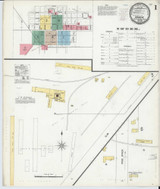 Ithaca Michigan 1900 - Fire Insurance Index - Old Map Reprint