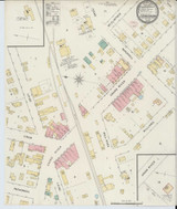 Laingsburg Michigan 1895 - Fire Insurance Index - Old Map Reprint