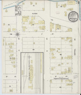 Mackinaw City Michigan 1890 - Fire Insurance Index - Old Map Reprint