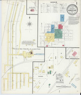 Mancelona Michigan 1901 - Fire Insurance Index - Old Map Reprint
