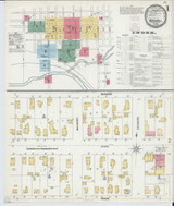Marshall Michigan 1899 - Fire Insurance Index - Old Map Reprint