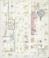 Mayville Michigan 1909 - Fire Insurance Index - Old Map Reprint