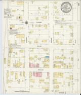 Merrill Michigan 1910 - Fire Insurance Index - Old Map Reprint