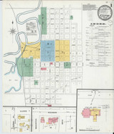 Mount Pleasant Michigan 1900 - Fire Insurance Index - Old Map Reprint