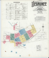 Negaunee Michigan 1911 - Fire Insurance Index - Old Map Reprint