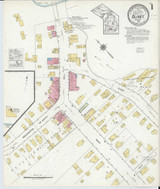 Olivet Michigan 1918 - Fire Insurance Index - Old Map Reprint