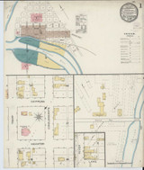 Ontonagon Michigan 1893 - Fire Insurance Index - Old Map Reprint