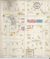 Pewamo Michigan 1918 - Fire Insurance Index - Old Map Reprint