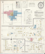 Pigeon Michigan 1939 - Fire Insurance Index - Old Map Reprint