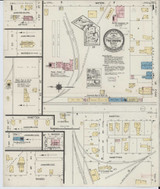 Pinconning Michigan 1924 - Fire Insurance Index - Old Map Reprint