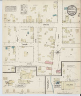 Port Austin Michigan 1884 - Fire Insurance Index - Old Map Reprint