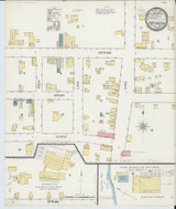 Port Austin Michigan 1893 - Fire Insurance Index - Old Map Reprint