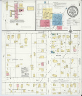 Reading Michigan 1909 - Fire Insurance Index - Old Map Reprint