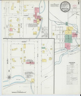 Rochester Michigan 1895 - Fire Insurance Index - Old Map Reprint