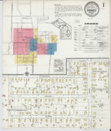 Romeo Michigan 1921 - Fire Insurance Index - Old Map Reprint